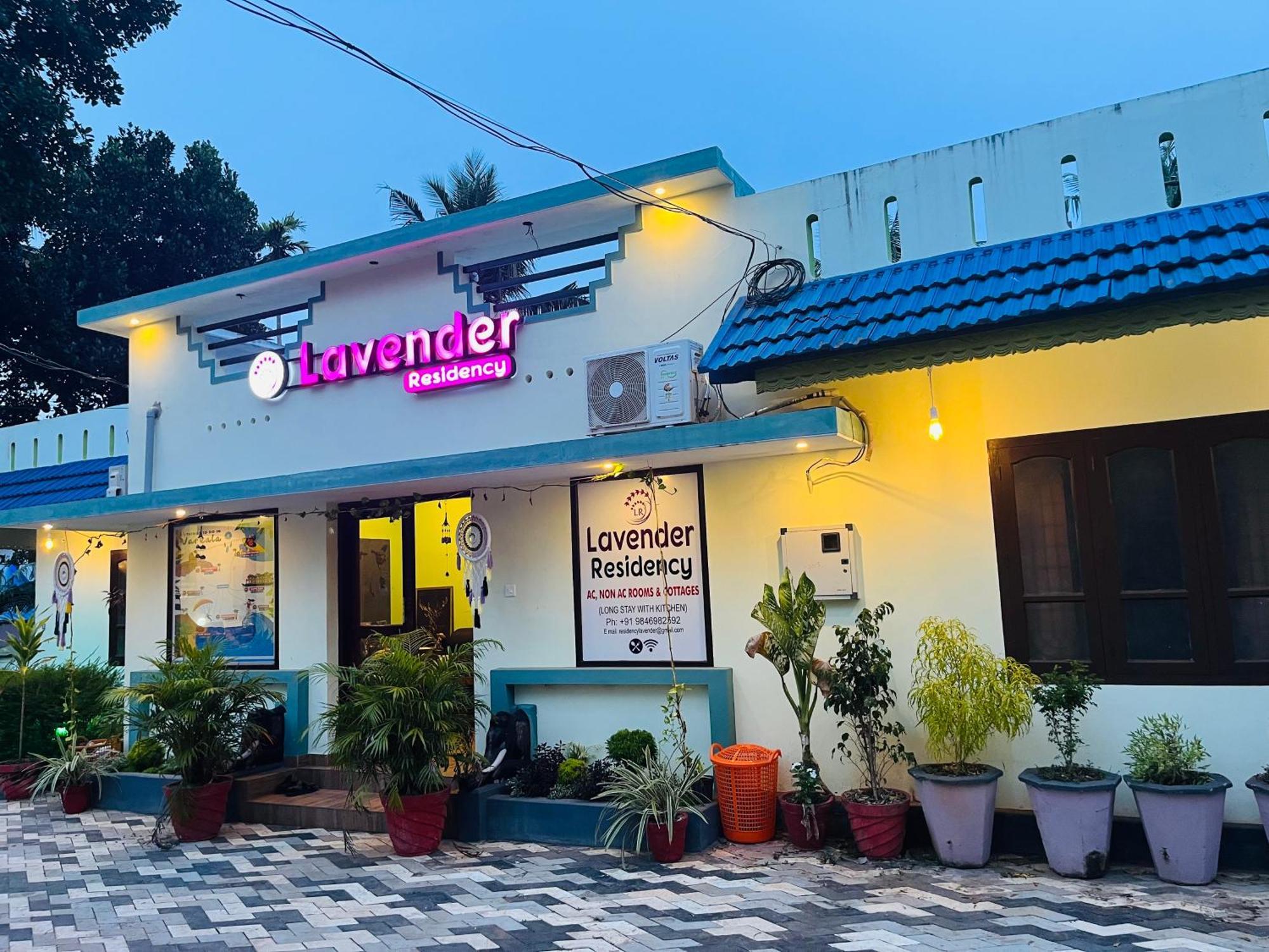 Lavender Residency Bed & Breakfast Varkala Exterior photo