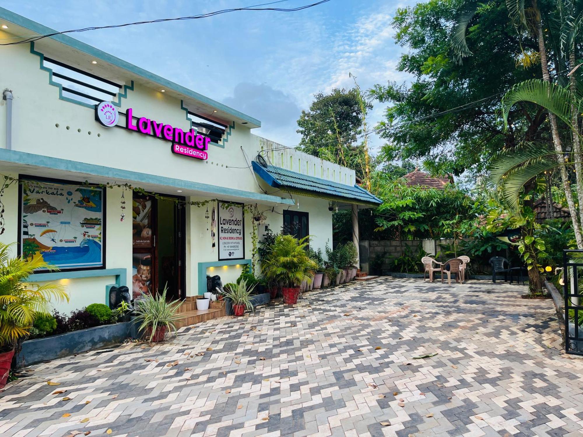 Lavender Residency Bed & Breakfast Varkala Exterior photo